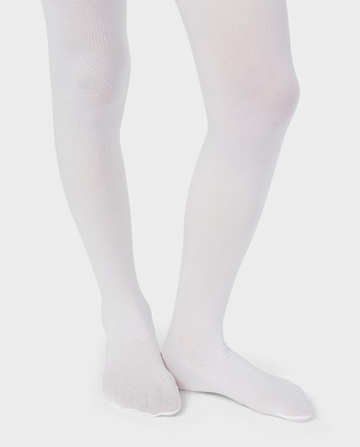 Lot de 2 collants en microfibre pour filles