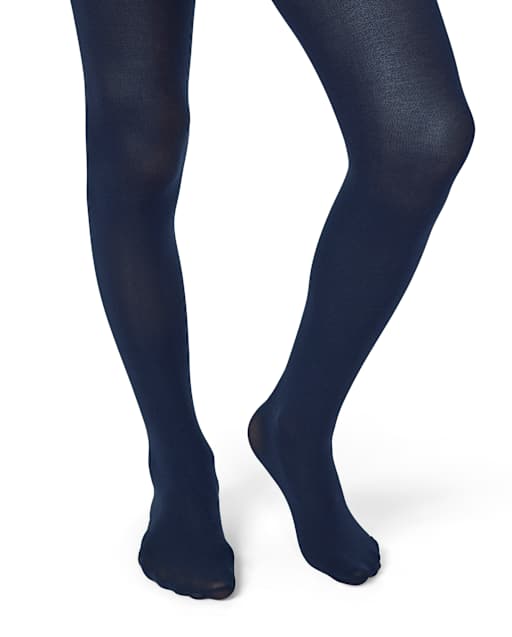 Lot de 2 collants en microfibre pour fille
