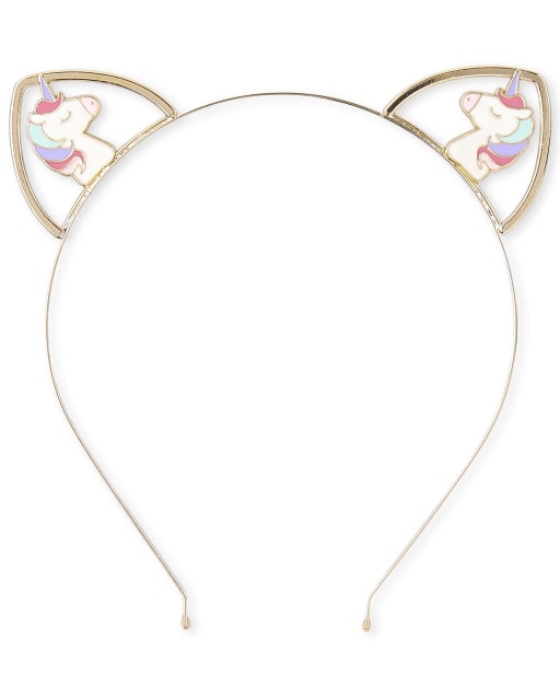 Fille licorne Cat Ears serre-tête en métal