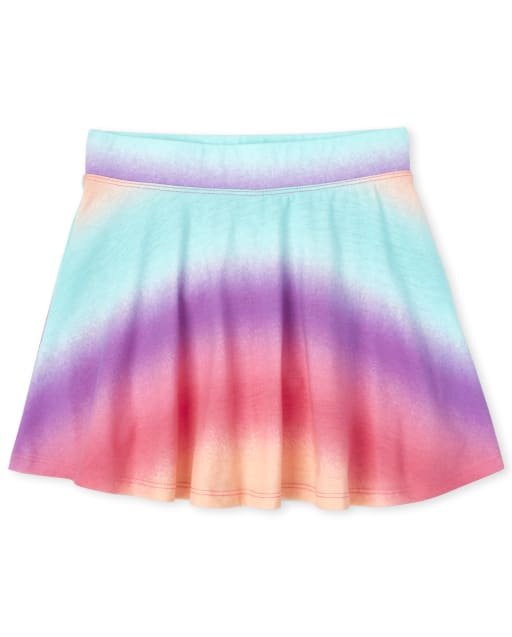 Jupe-short à imprimé mix and match pour filles