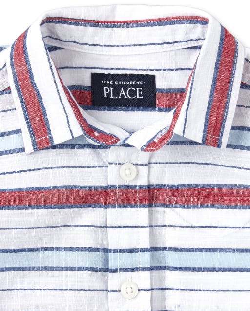 baby polo button down shirt