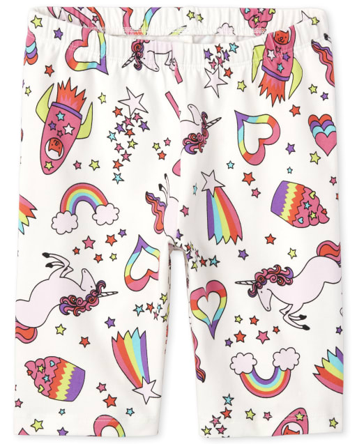The Childrens Place Baby Girls Solid Bike Shorts