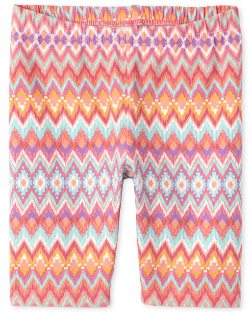 Girls Mix And Match Print Bike Shorts