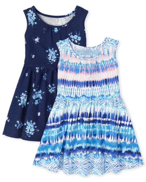 baby blue tank dress