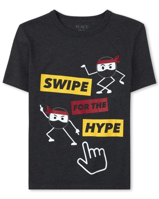 Camiseta con gráfico Hype Ninja para niños