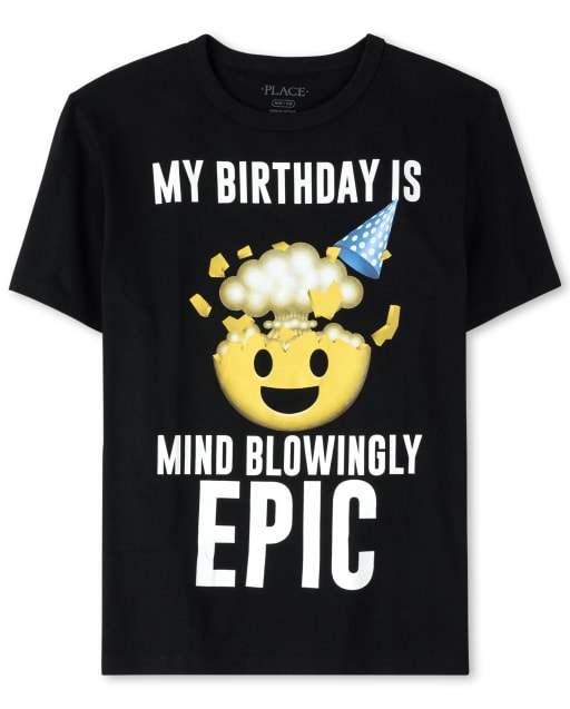 Boys Birthday Epic Graphic Tee