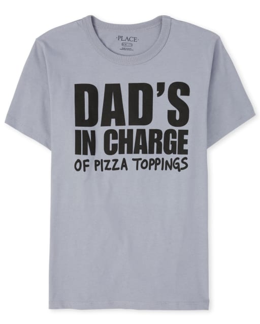 Boys Dad's In Charge Graphic Tee