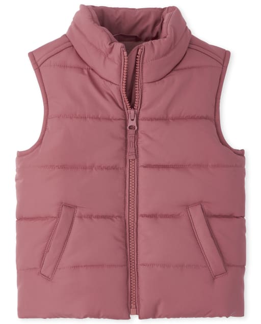 The Childrens Place girls Toddler Puffer Vest
