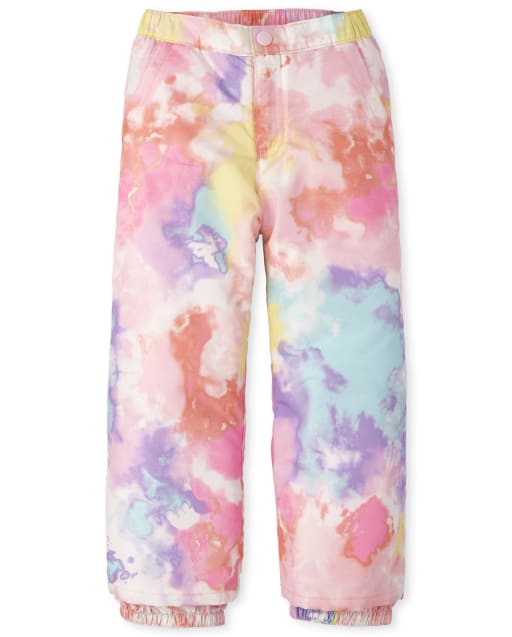 girls pink snow pants