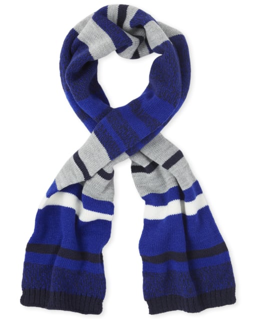 Boys Striped Scarf