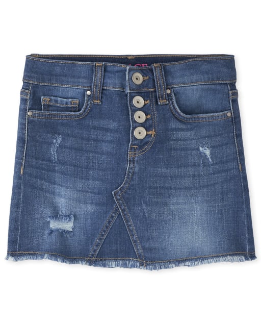 Girls Denim Skirt