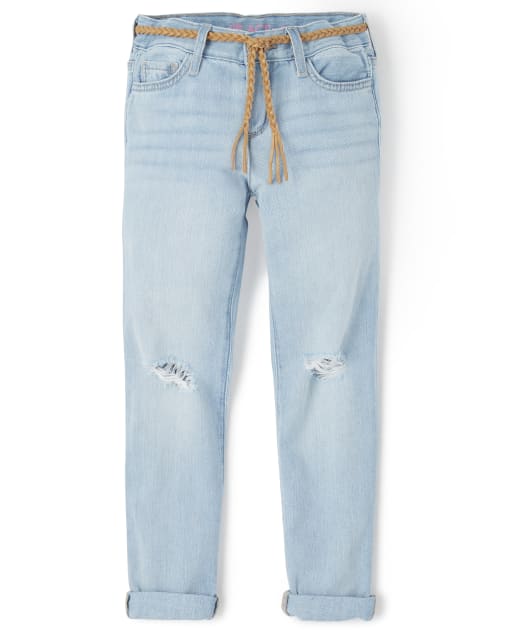 Girls Denim Girlfriend Jeans
