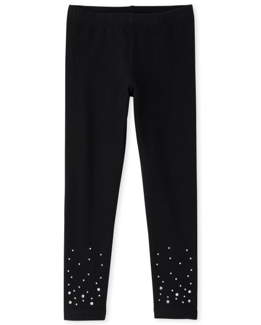 Leggings con tachuelas para niñas