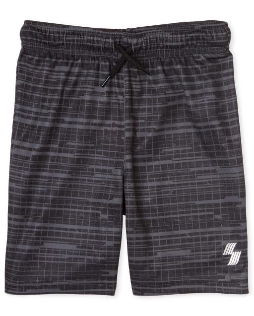 Boys Print Performance Basketball Shorts