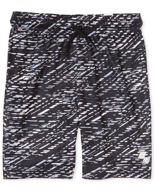 Boys Print Performance Basketball Shorts