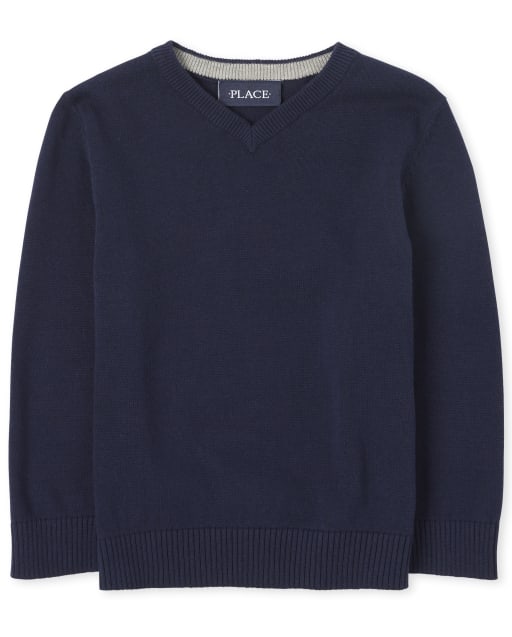 baby boy v neck sweater