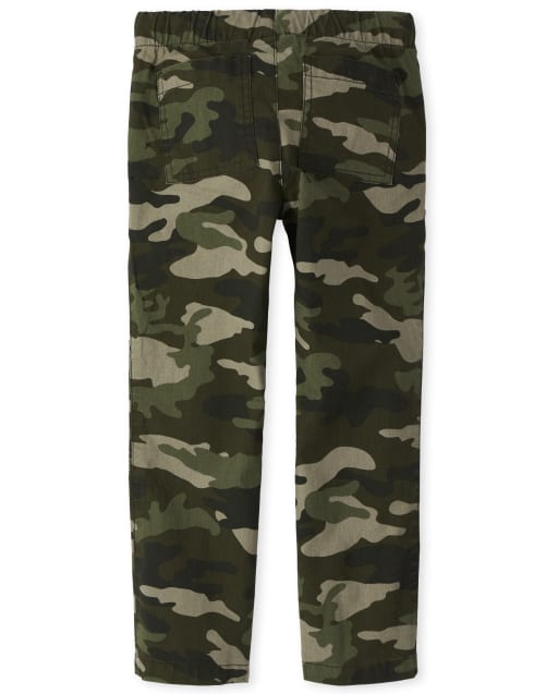 camouflage stretch pants