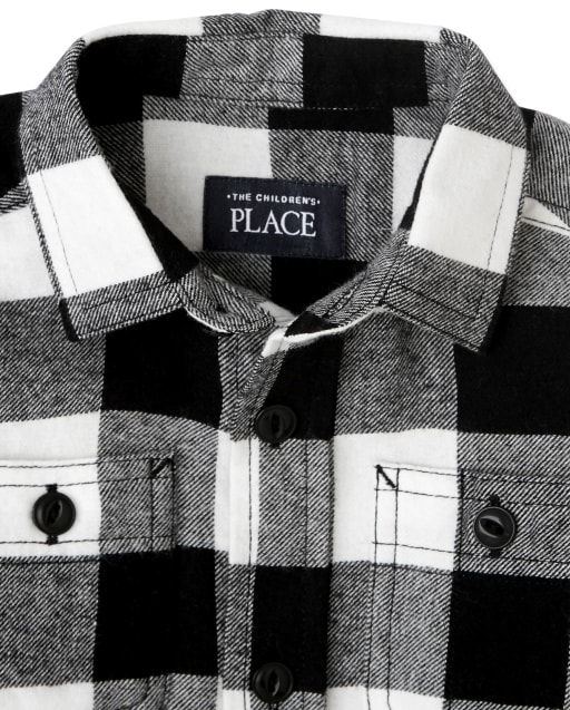 infant buffalo plaid shirt