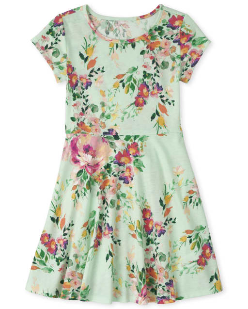 Girls Floral Everyday Dress