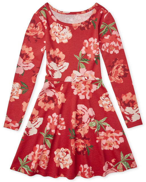 Girls Print Everyday Dress