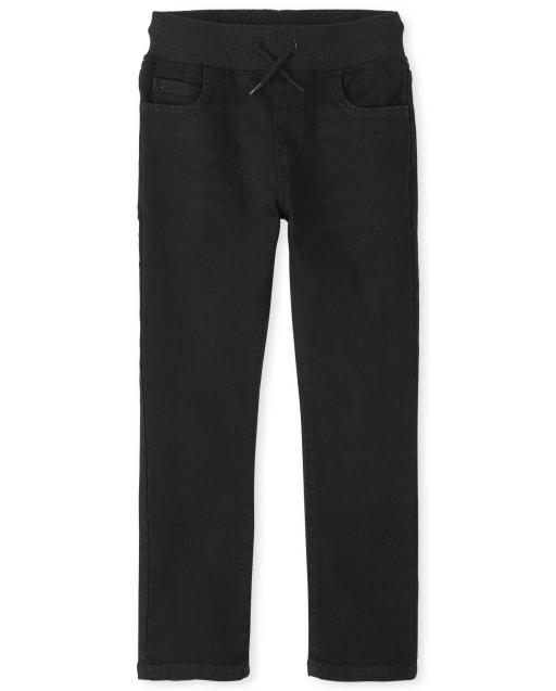Boys Super-Soft Denim Sweatpant Jeans