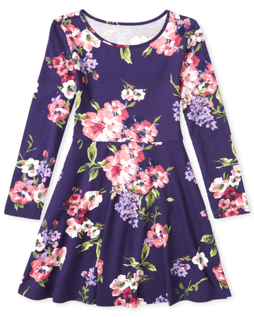 Girls Floral Everyday Dress