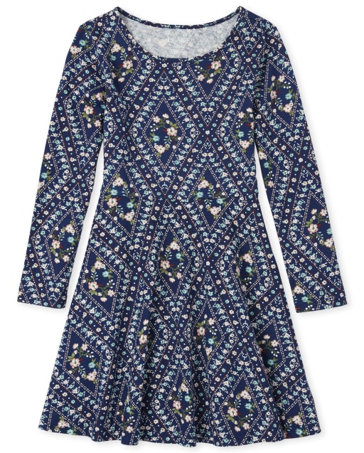 Girls Floral Everyday Dress