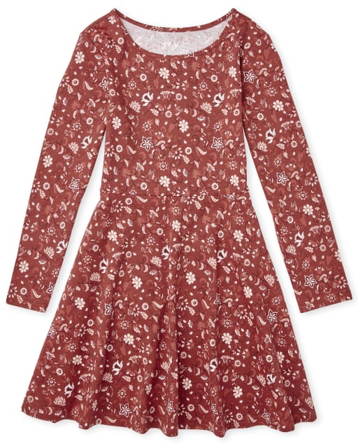 Robe de tous les jours à fleurs pour filles