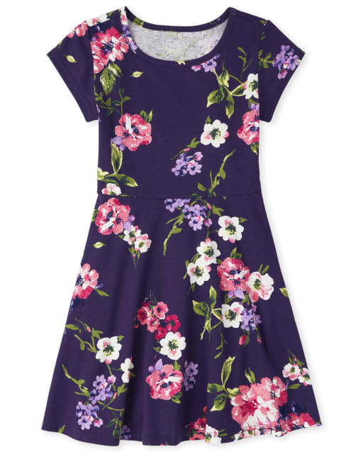 Girls Floral Everyday Dress