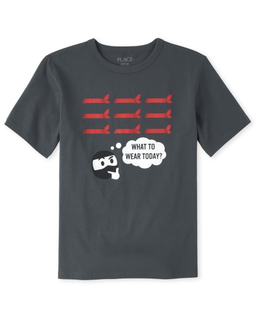 Camiseta gráfica Ninja para niños