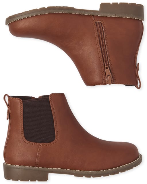 boys leather boots