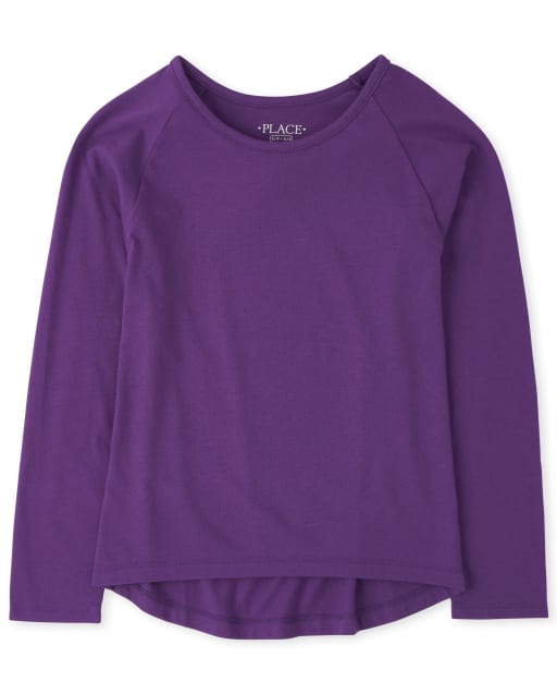 T-shirt à superposition basique pour fille