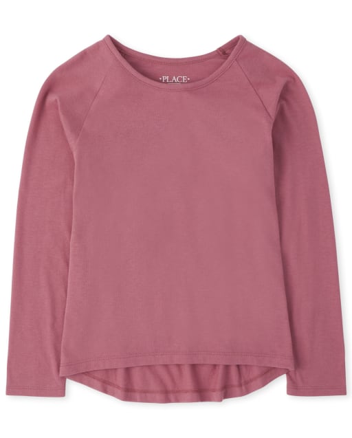 T-shirt à superposition basique pour fille