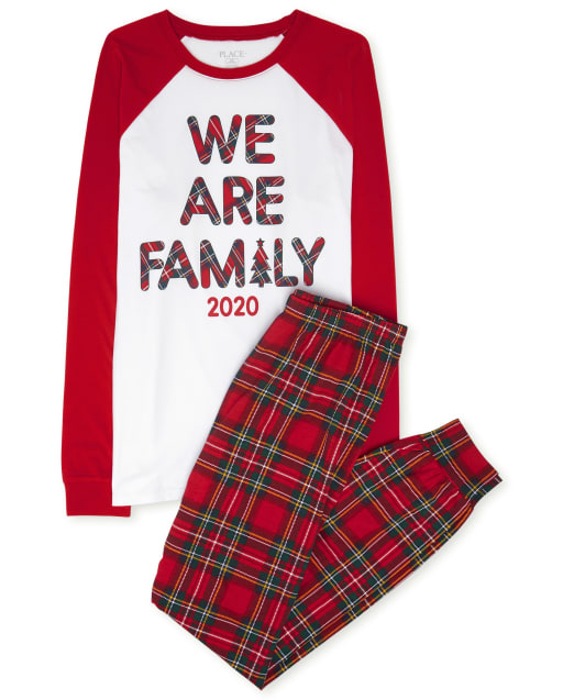 baby tartan pyjamas