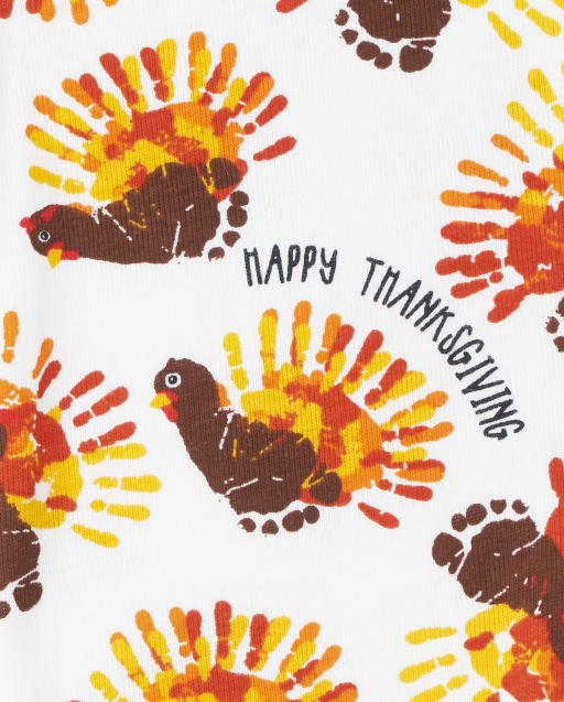 thanksgiving pajamas baby