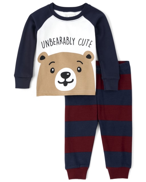 teddy bear pajamas for toddlers