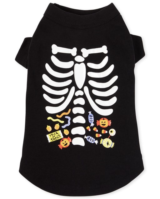 dog skeleton shirt