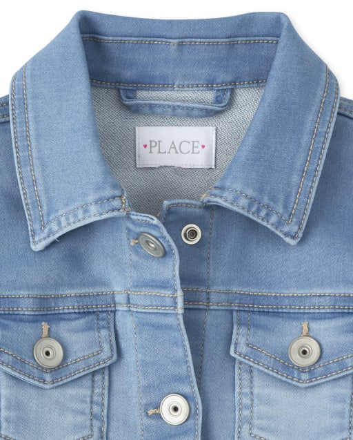 soft stretch denim jacket