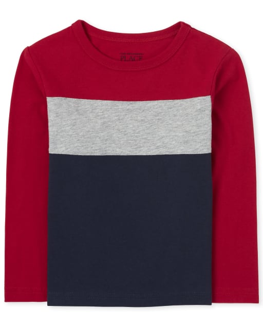 Baby And Toddler Boys Colorblock Top