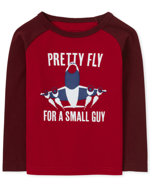 Baby And Toddler Boys Graphic Raglan Top