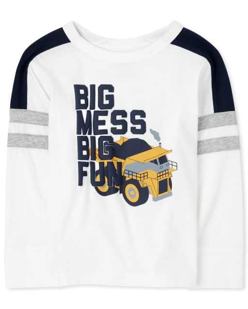 Baby And Toddler Boys Striped Arm Top
