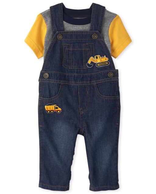 baby boy overalls outfit