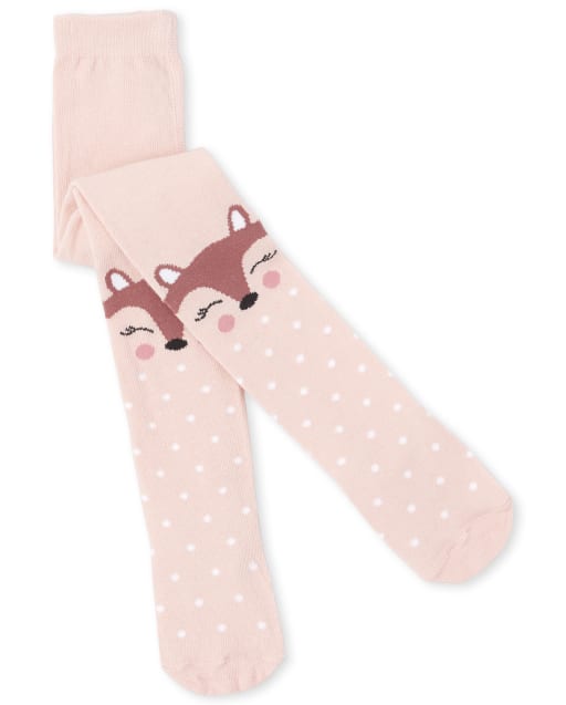 Toddler Girls Deer Tights