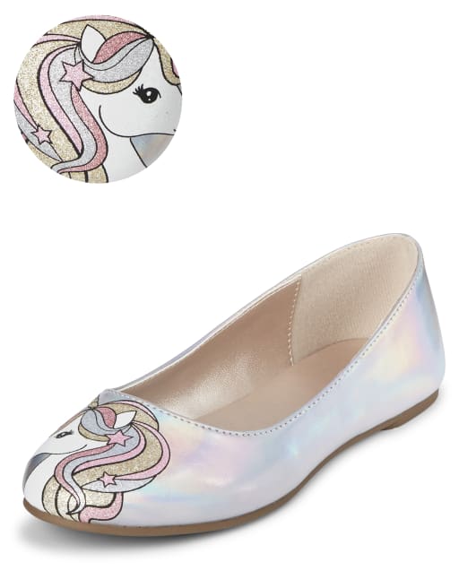 unicorn ballet slippers