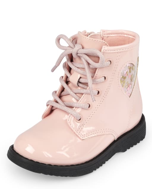 little girls lace up boots