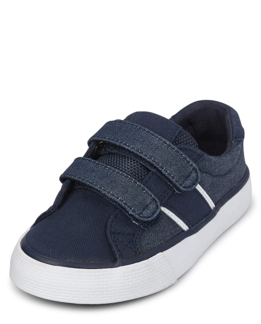 Toddler Boys Denim Low Top Sneakers