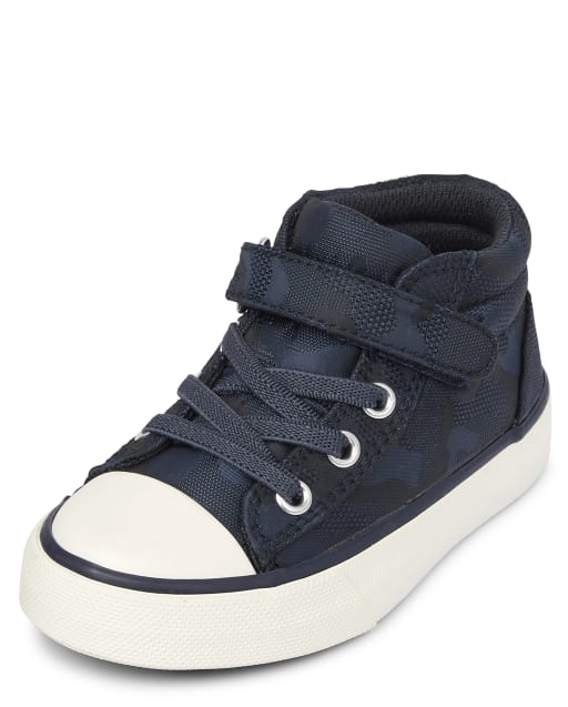 Zapatillas deportivas de caña media de camuflaje para niños pequeños