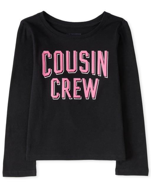 Baby And Toddler Girls Cousin Crew Graphic Tee
