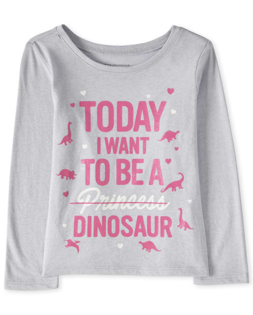 dinosaur girl shirt