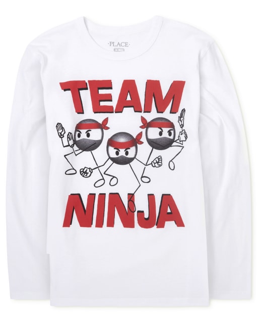 Camiseta con gráfico Team Ninja para niños